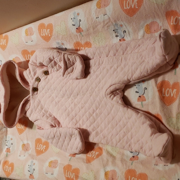 Carter's Baby Girl Bunting 3m Pink - Picture 1 of 5